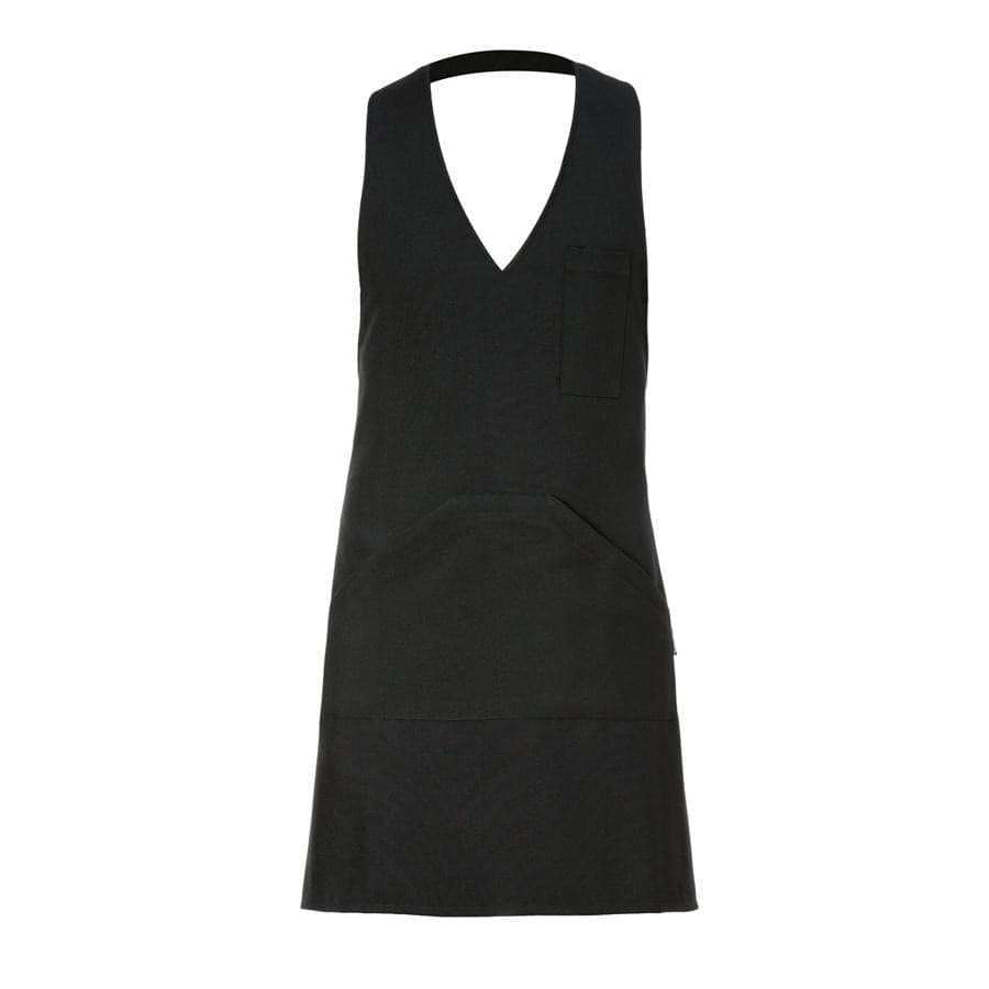 Grembiule Scotland Nero Grembiule Cameriere con Pettorina - 2