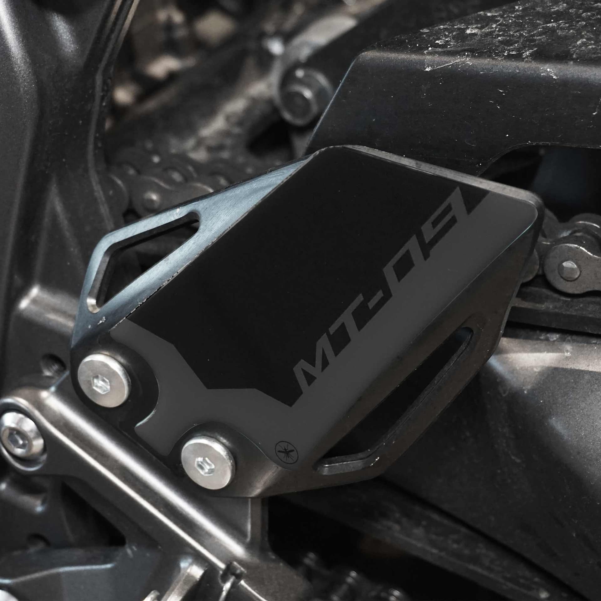 Adesivi 3D Protezioni Battitacco moto compatibili con Yamaha MT-09 2024-2025 - 28