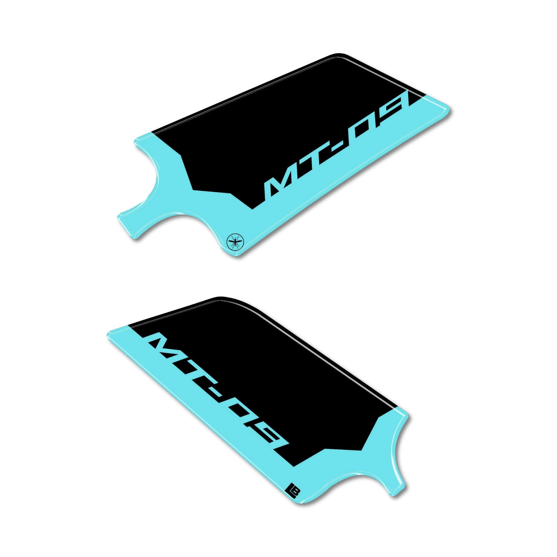 Adesivi 3D Protezioni Battitacco moto compatibili con Yamaha MT-09 2024-2025 - 14