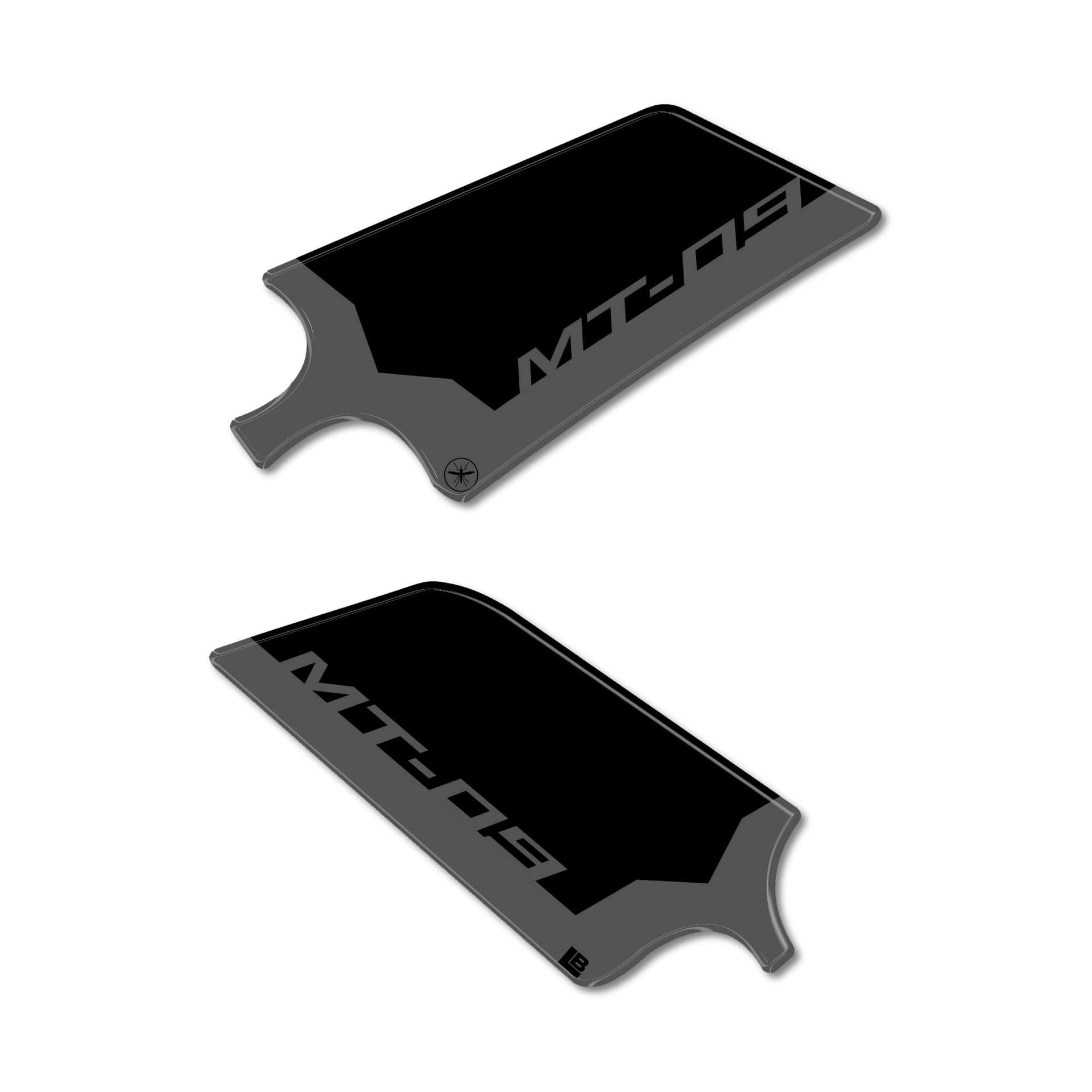 Adesivi 3D Protezioni Battitacco moto compatibili con Yamaha MT-09 2024-2025 - 20