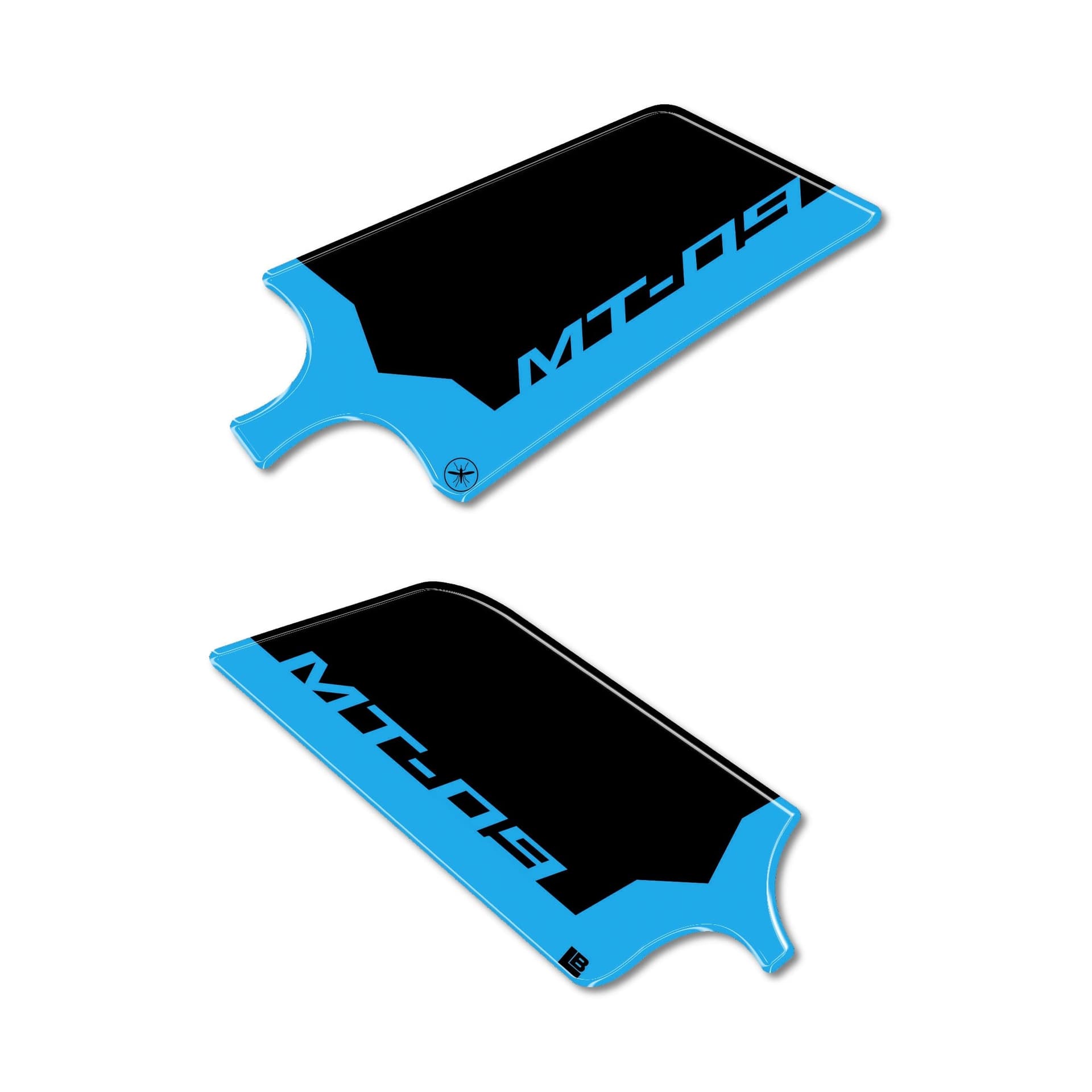 Adesivi 3D Protezioni Battitacco moto compatibili con Yamaha MT-09 2024-2025 - 8