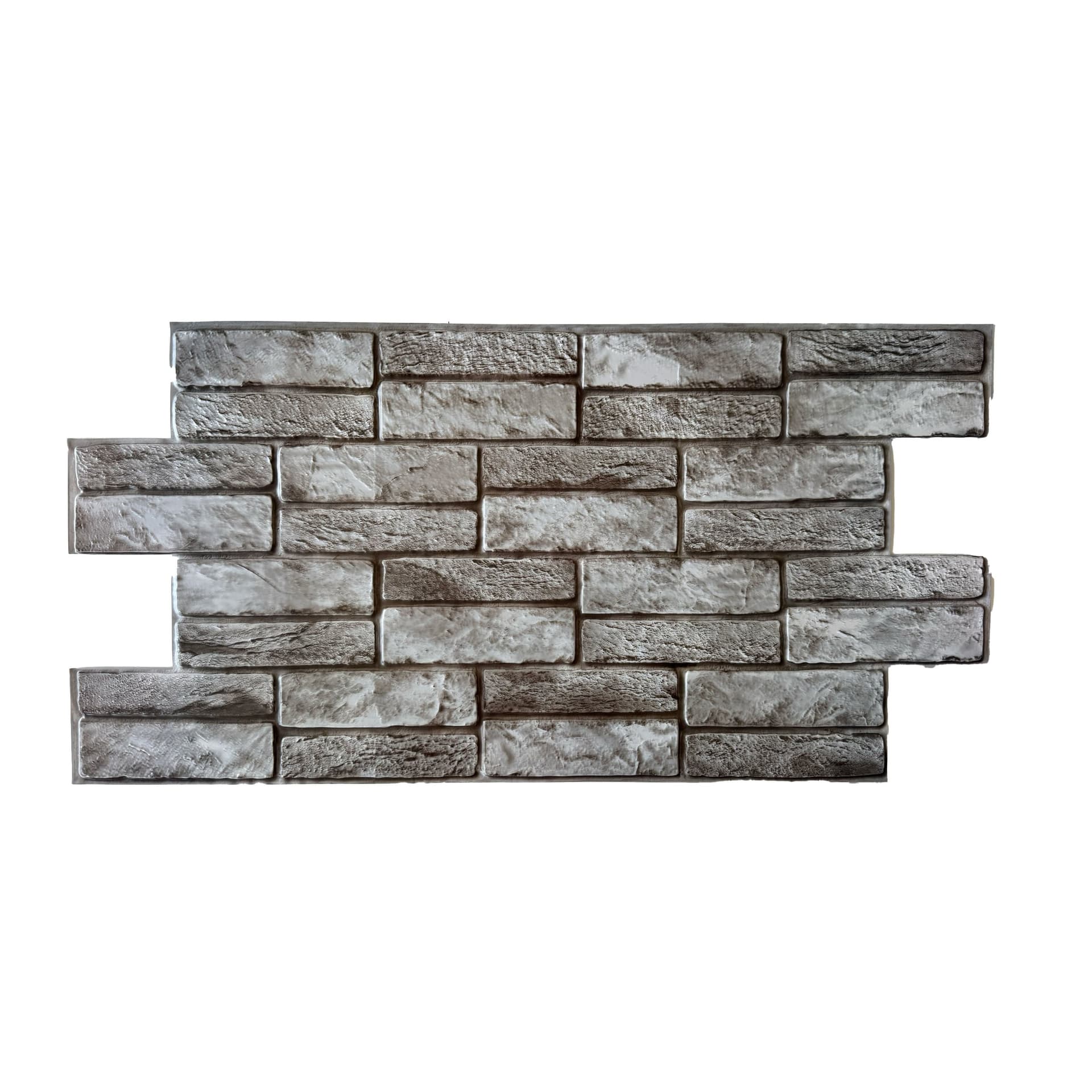 pacchi da 10 o 20 Pannelli 3D Rivestimento a parete in PVC effetto PIETRA GRIGIA DOPPIA 96x48cm Realistici, isolanti in Decorazioni a parete Eternal Parquet - Ariano Irpino, commercioVirtuoso.it