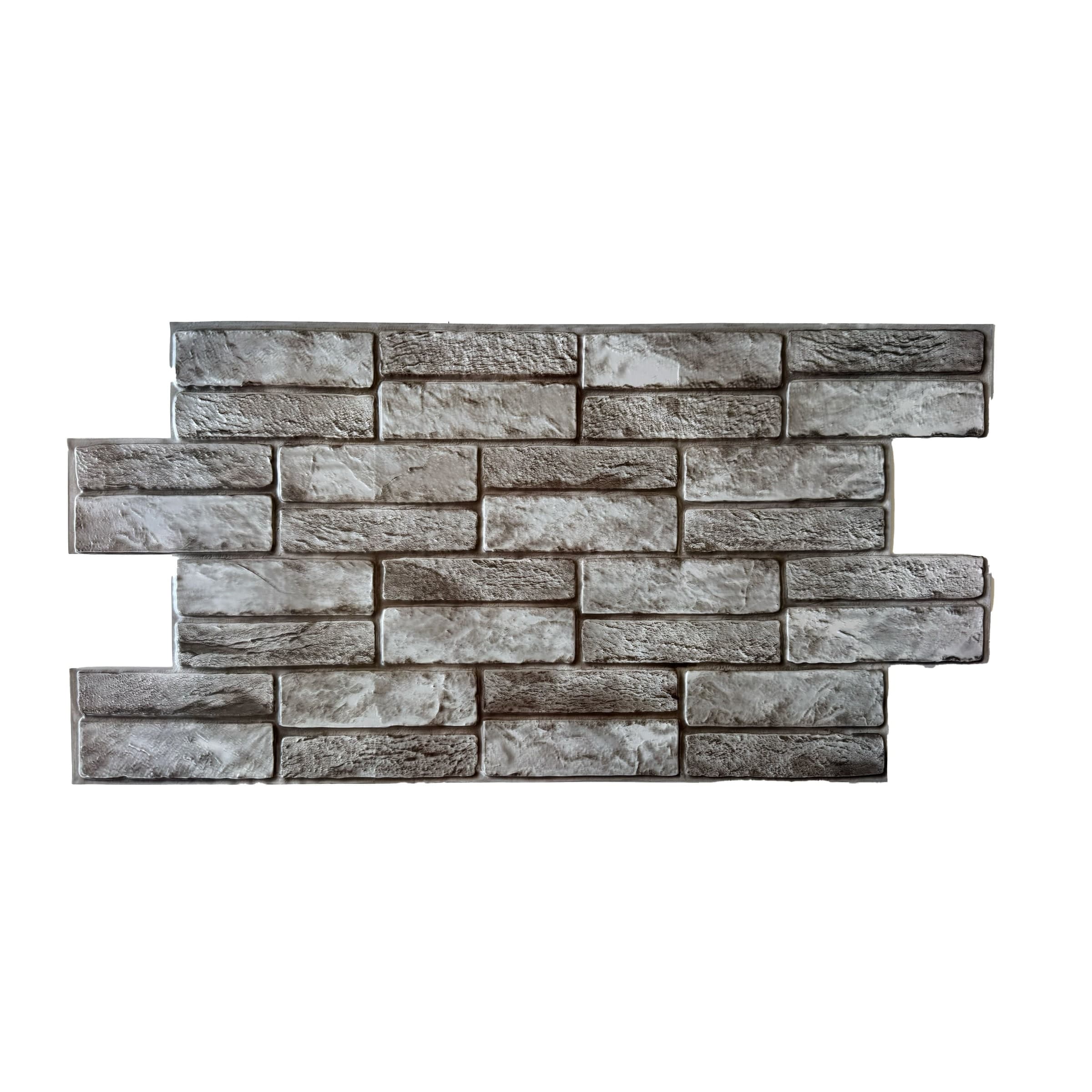 pacchi da 10 o 20 Pannelli 3D Rivestimento a parete in PVC effetto PIETRA GRIGIA DOPPIA 96x48cm Realistici, isolanti in Decorazioni a parete Eternal Parquet - Ariano Irpino, commercioVirtuoso.it