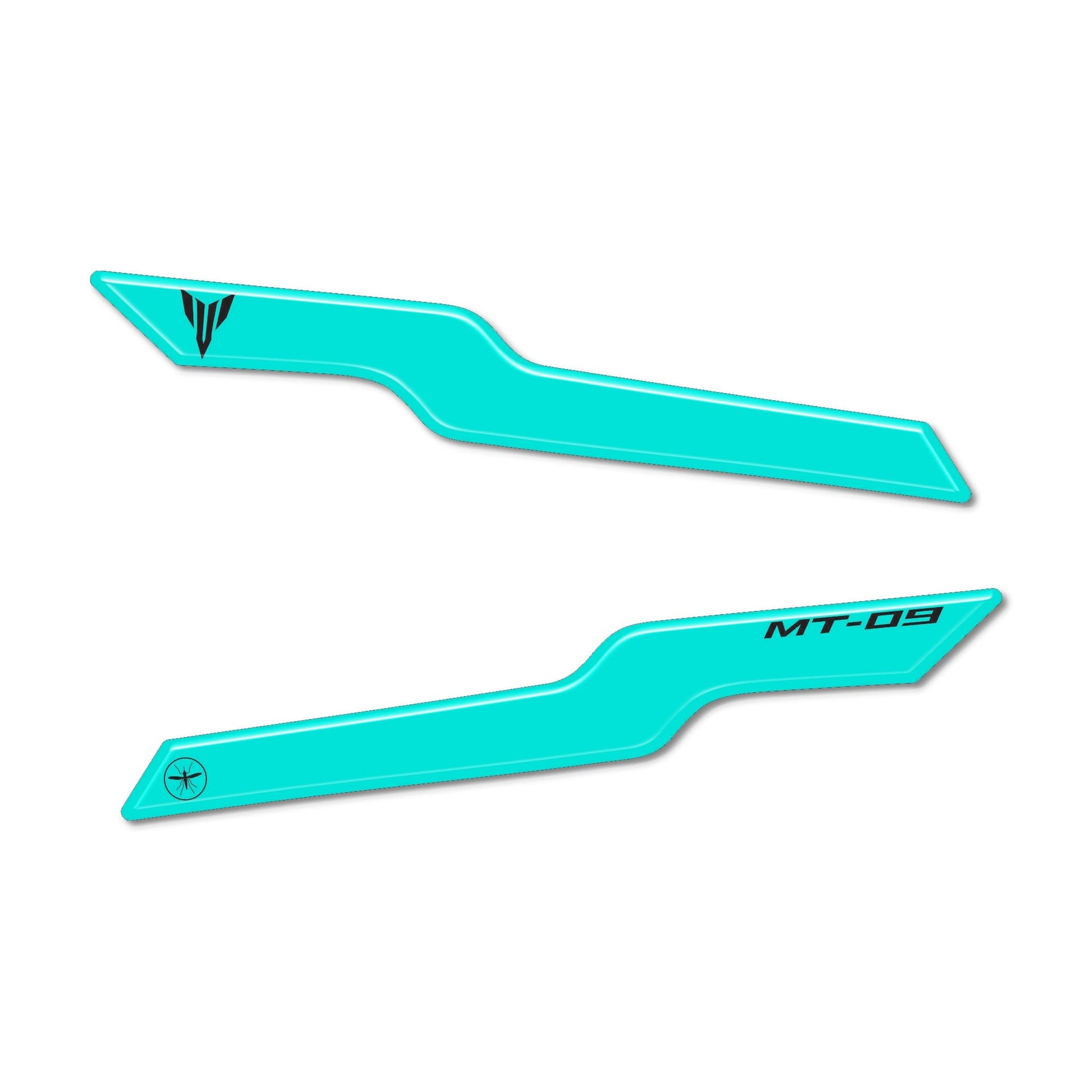 Adesivi 3D Protezione Muso Frontale moto compatibile con Yamaha MT 09 2024-25 - 12