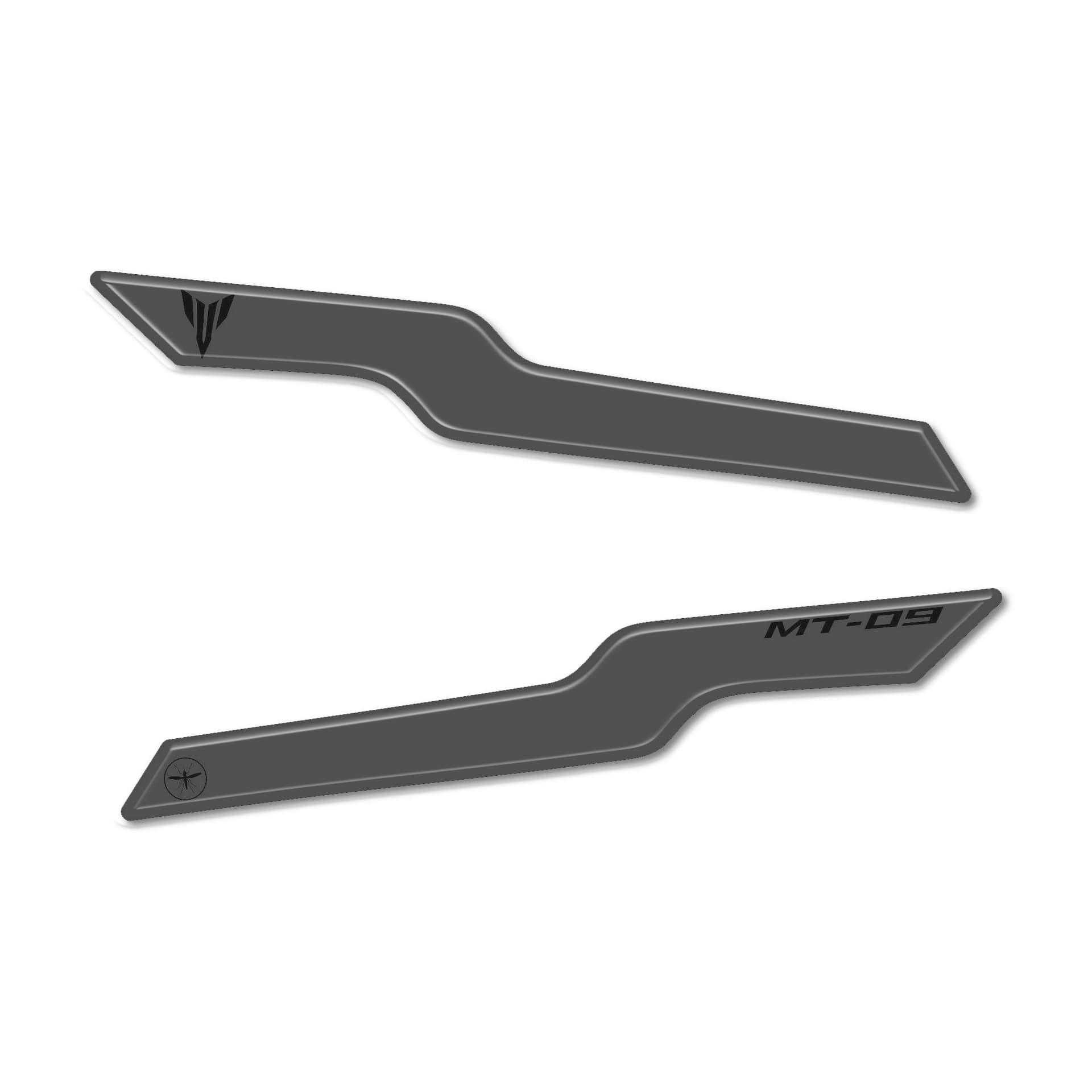Adesivi 3D Protezione Muso Frontale moto compatibile con Yamaha MT 09 2024-25 - 17
