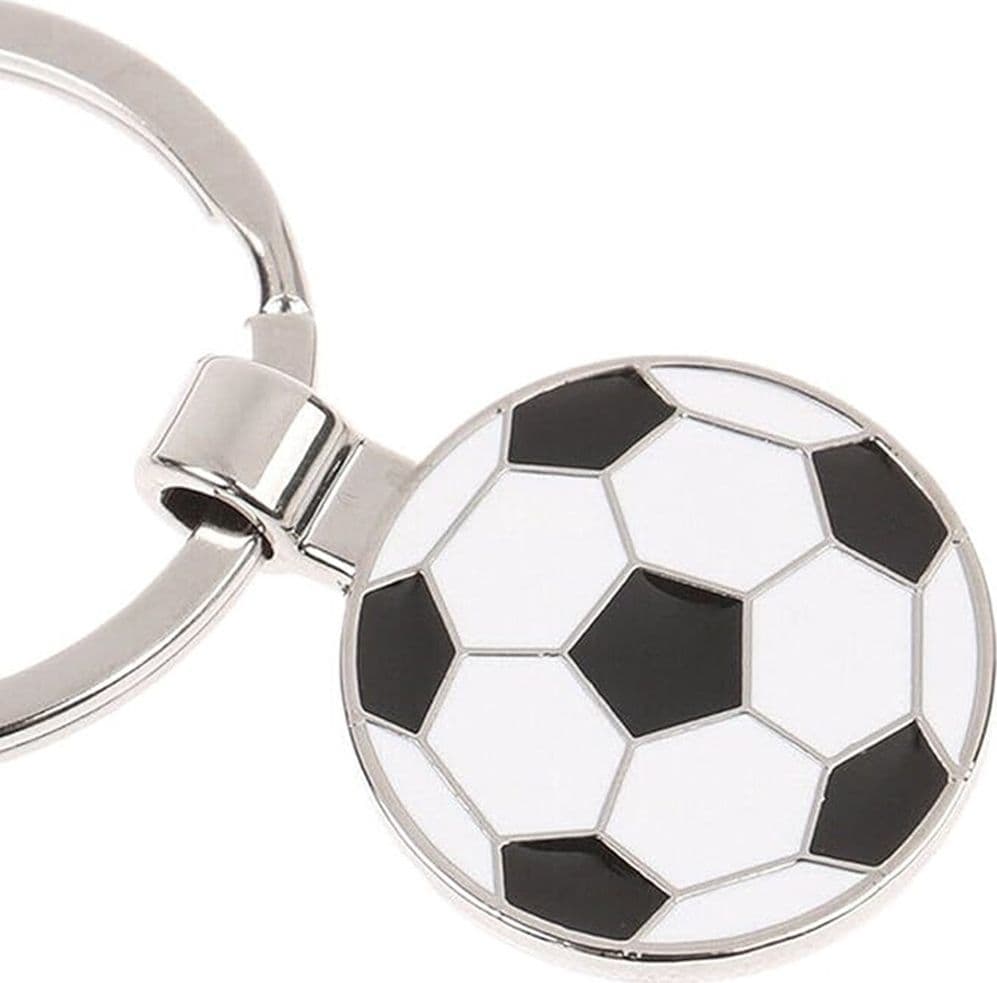SET 12 PZ PORTACHIAVI DA CALCIO CON PALLONE COPPA PER UOMO DONNA SPORTIVO BOMBONIERE - 6