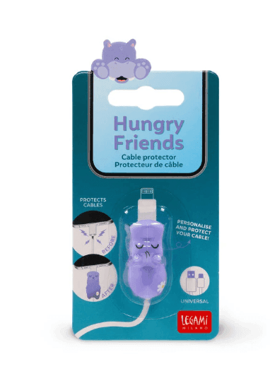 Legami, Proteggi Cavo, Hungry Friends, Hippo - 3