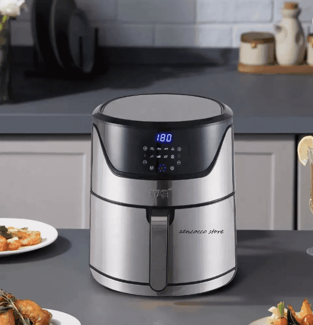 Friggitrice ad Aria 7 Litri Multifunzione 1800W Smart Forno Aria Calda ST-9685 - 6