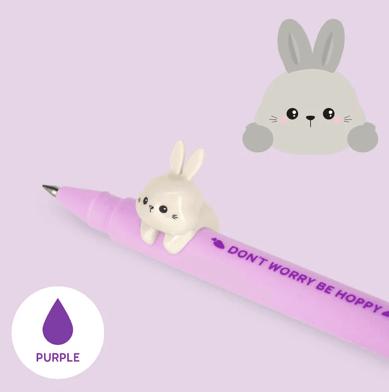 Legami - Penna Gel con Bunny decorativo della famiglia Lovely Friends (CPP0009) - 3