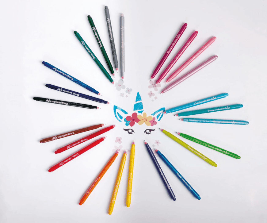 Tratto Pen - Pennarelli Tratto Pen Candy Collection Astuccio 6 Colori (F807806) - 3