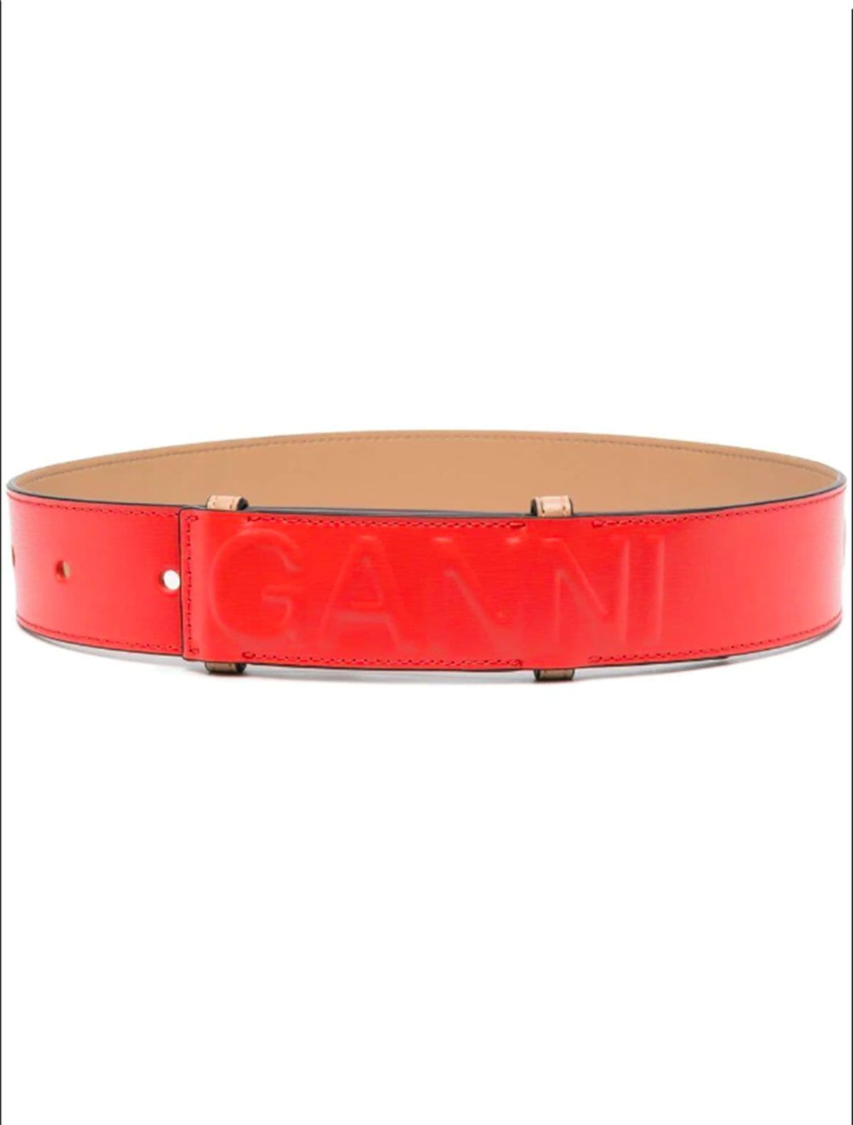 GANNI  Cinture Orange – Arancio Vivaci