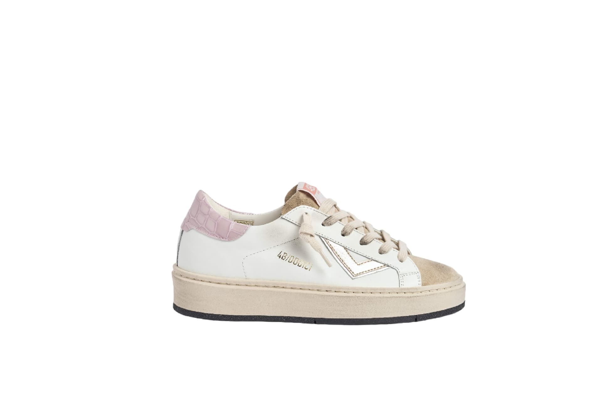 4B12  Sneakers Bianco - 7