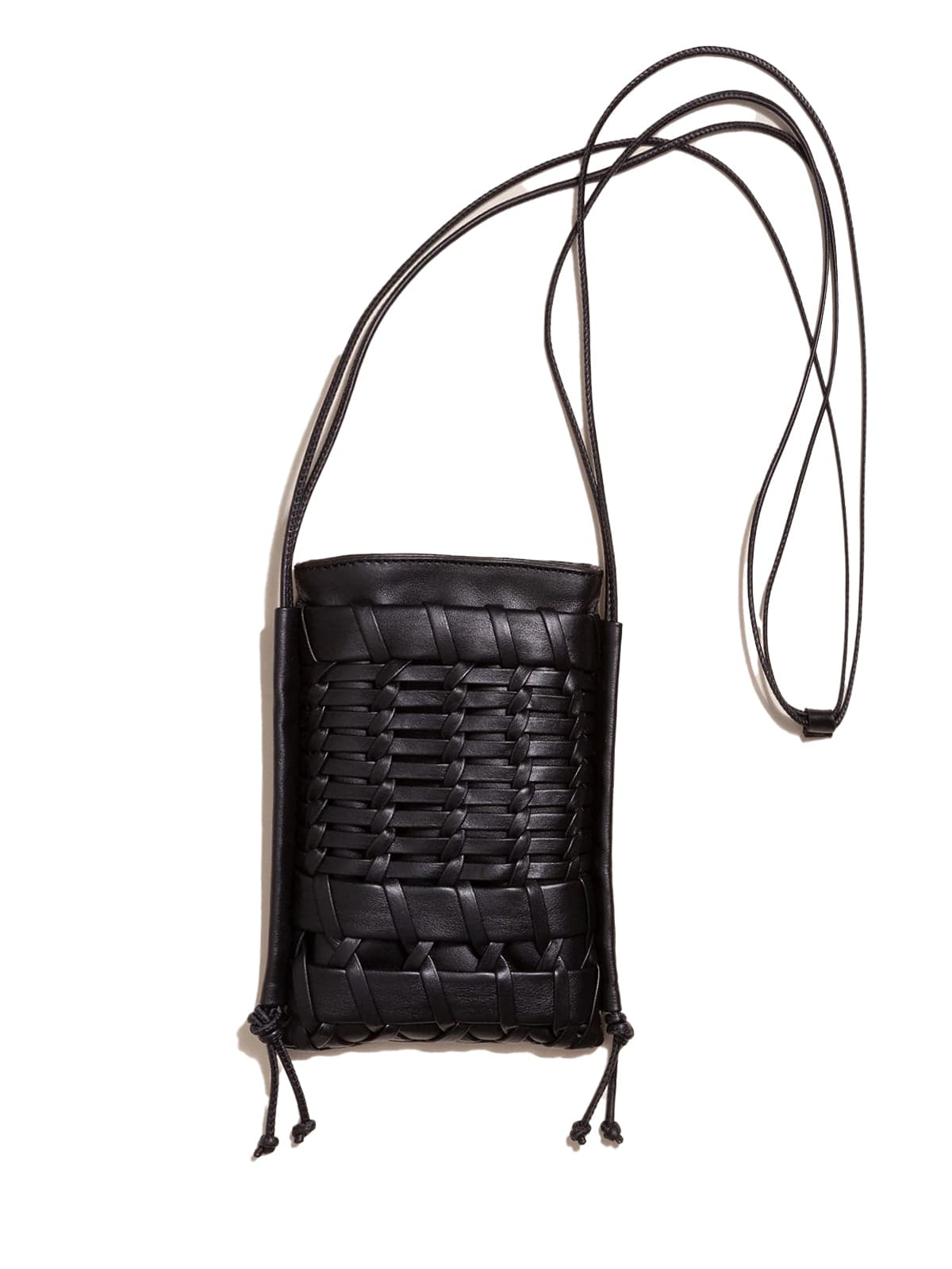 HEREU Hereu - Borsa a Tracolla Trena Marrone e Nera da Donna - 9