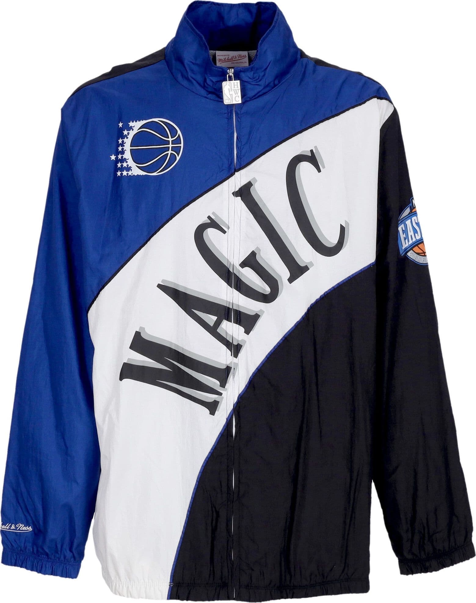 MITCHELL & NESS Giacca a Vento Uomo Nba Arched Retro Lined Windbreaker Orlmag Multi/white