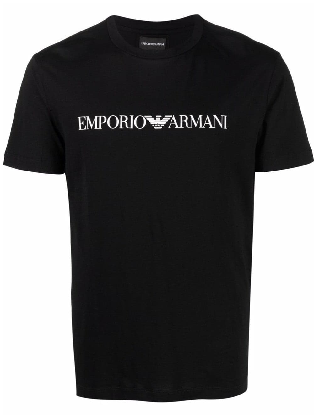 EMPORIO ARMANI Emporio Armani - T-Shirt Nera da Uomo - 6