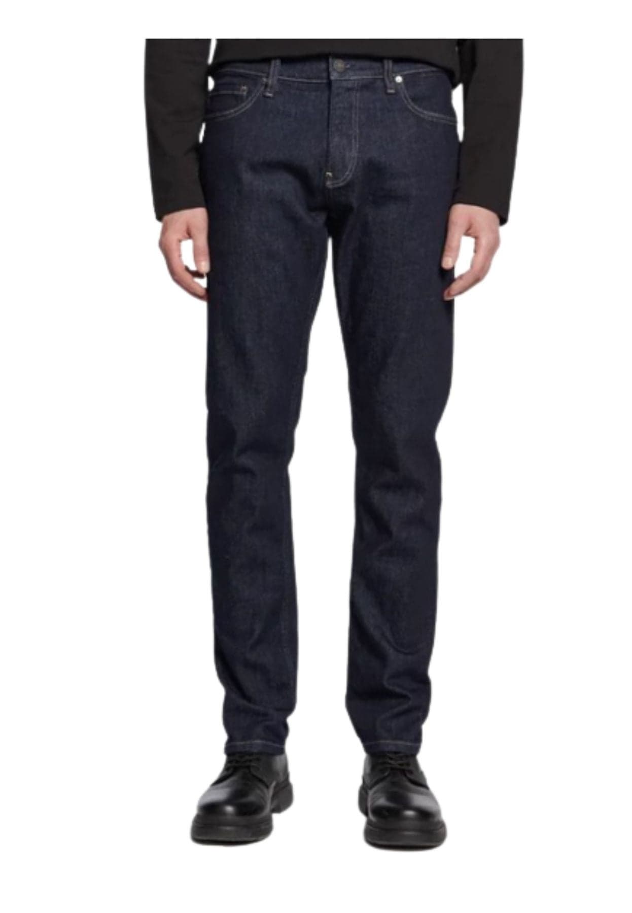 calvin klein  jeans SLIM FIT RINSE BLUE - 4