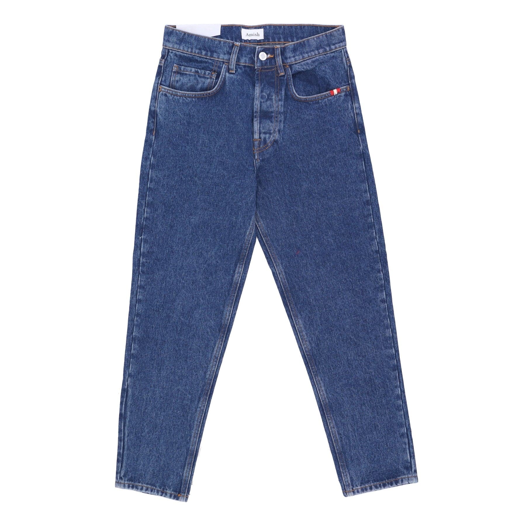 AMISH Jeans Uomo Jeremiah Denim Stone Washed - 4