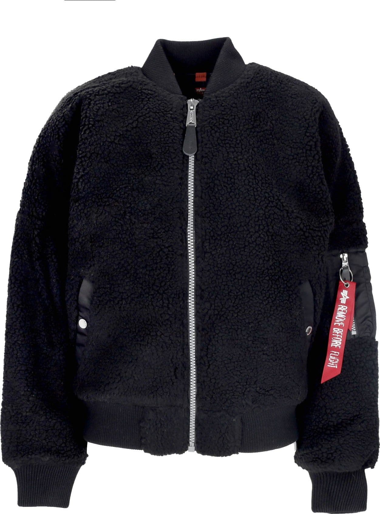 ALPHA INDUSTRIES Orsetto Donna Ma-1 Vf Teddy Wmn Black