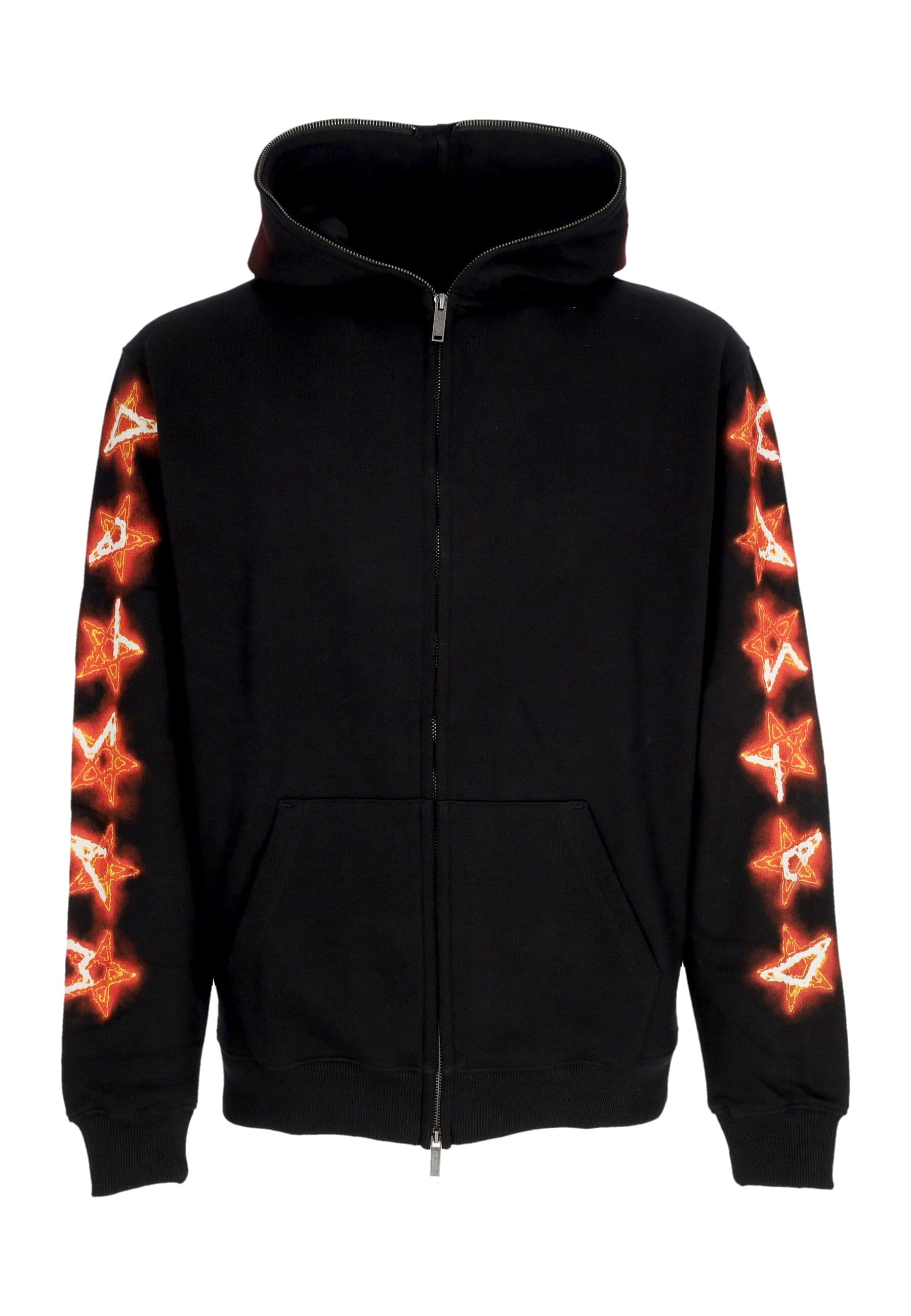 WASTED PARIS Felpa Cappuccio Zip Uomo Surt Full Zip Hoodie Black - 4