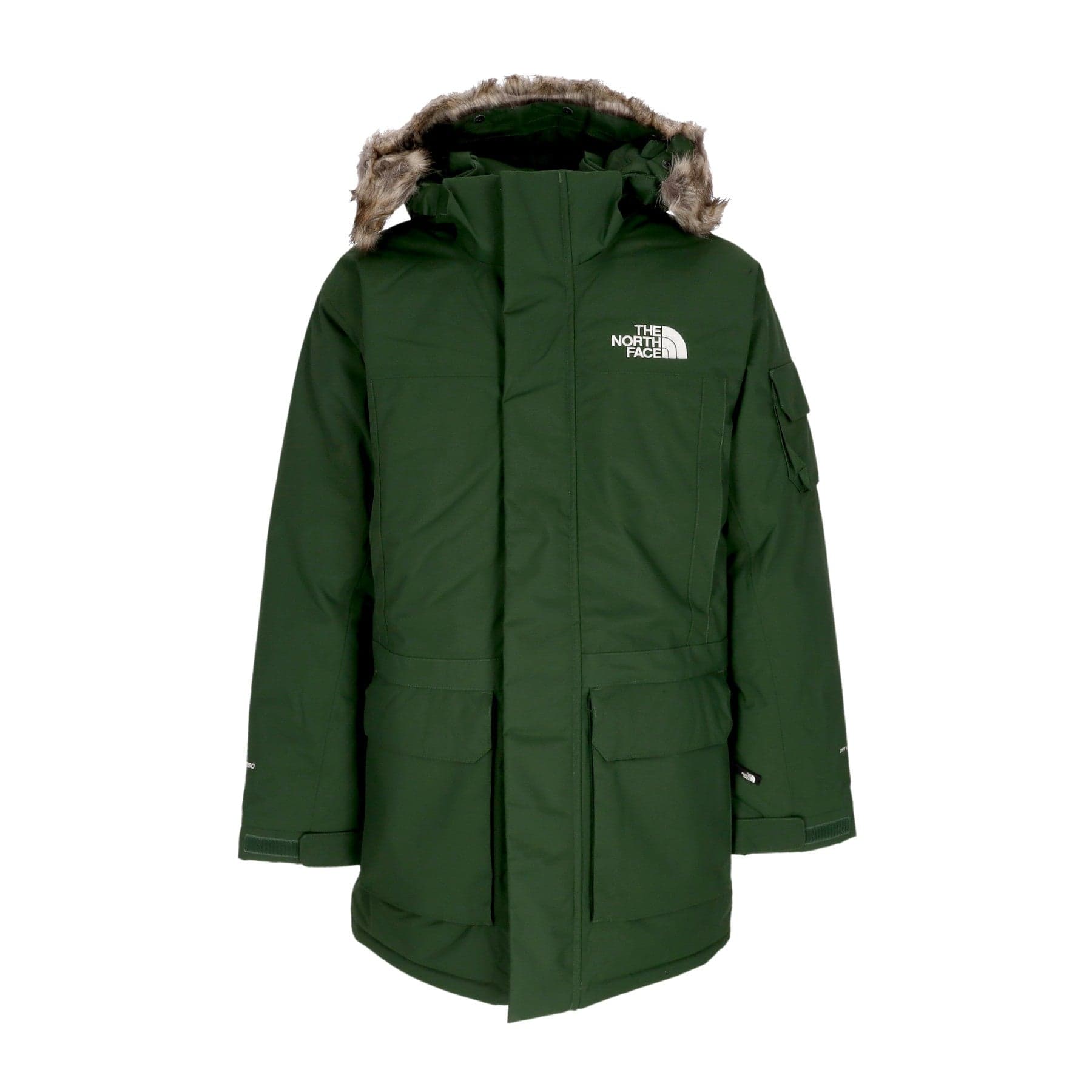 THE NORTH FACE Giaccone Lungo Uomo Mcmurdo Jacket Pine Needle - 5