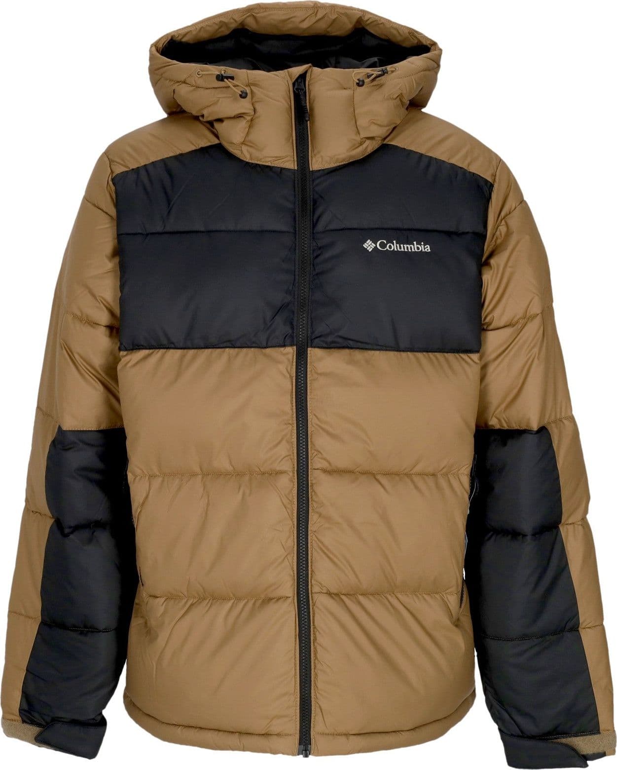 COLUMBIA Piumino Uomo Pike Lake Ii Hooded Jacket Delta/black