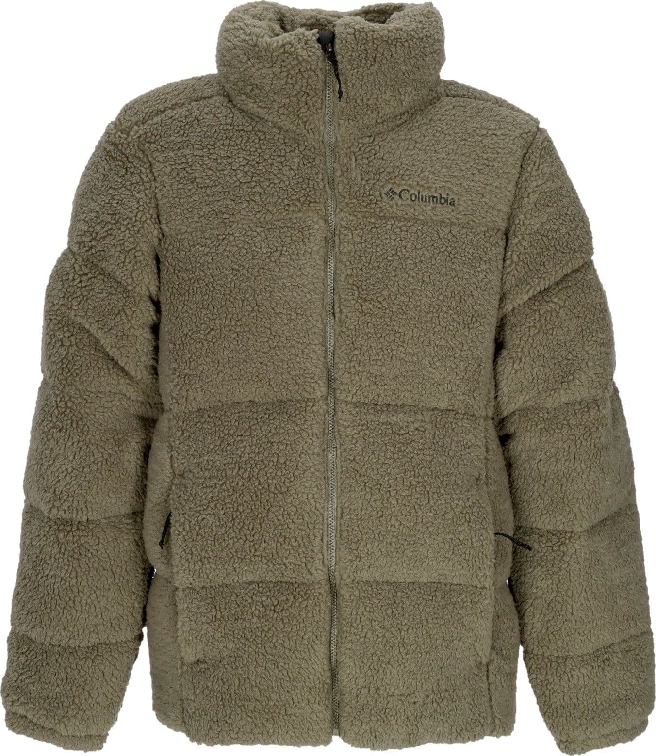 COLUMBIA Orsetto Uomo Puffect Sherpa Jacket Stone Green