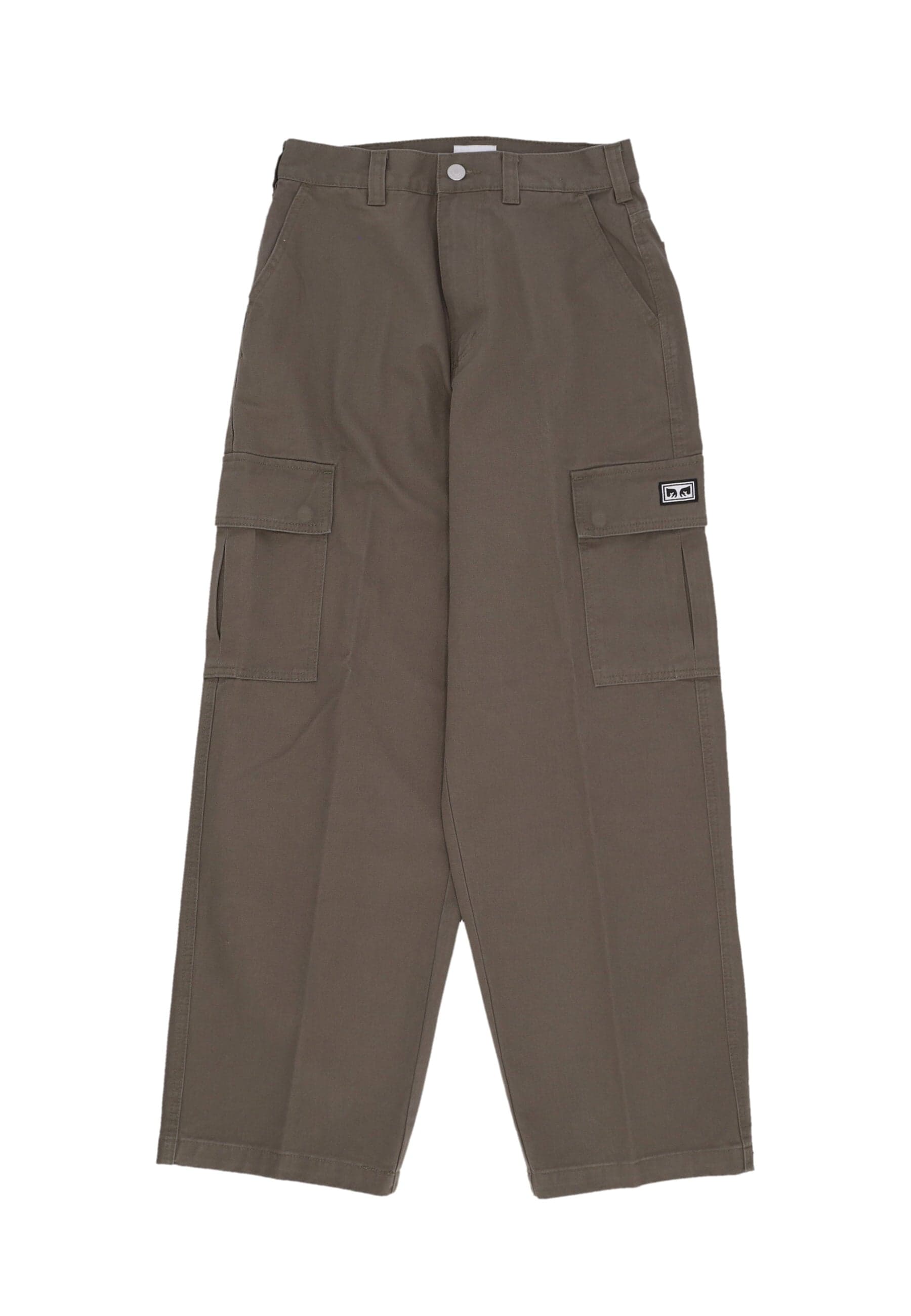 OBEY Pantalone Lungo Uomo Bigwig Baggy Twill Cargo Pant Smokey Olive - 3