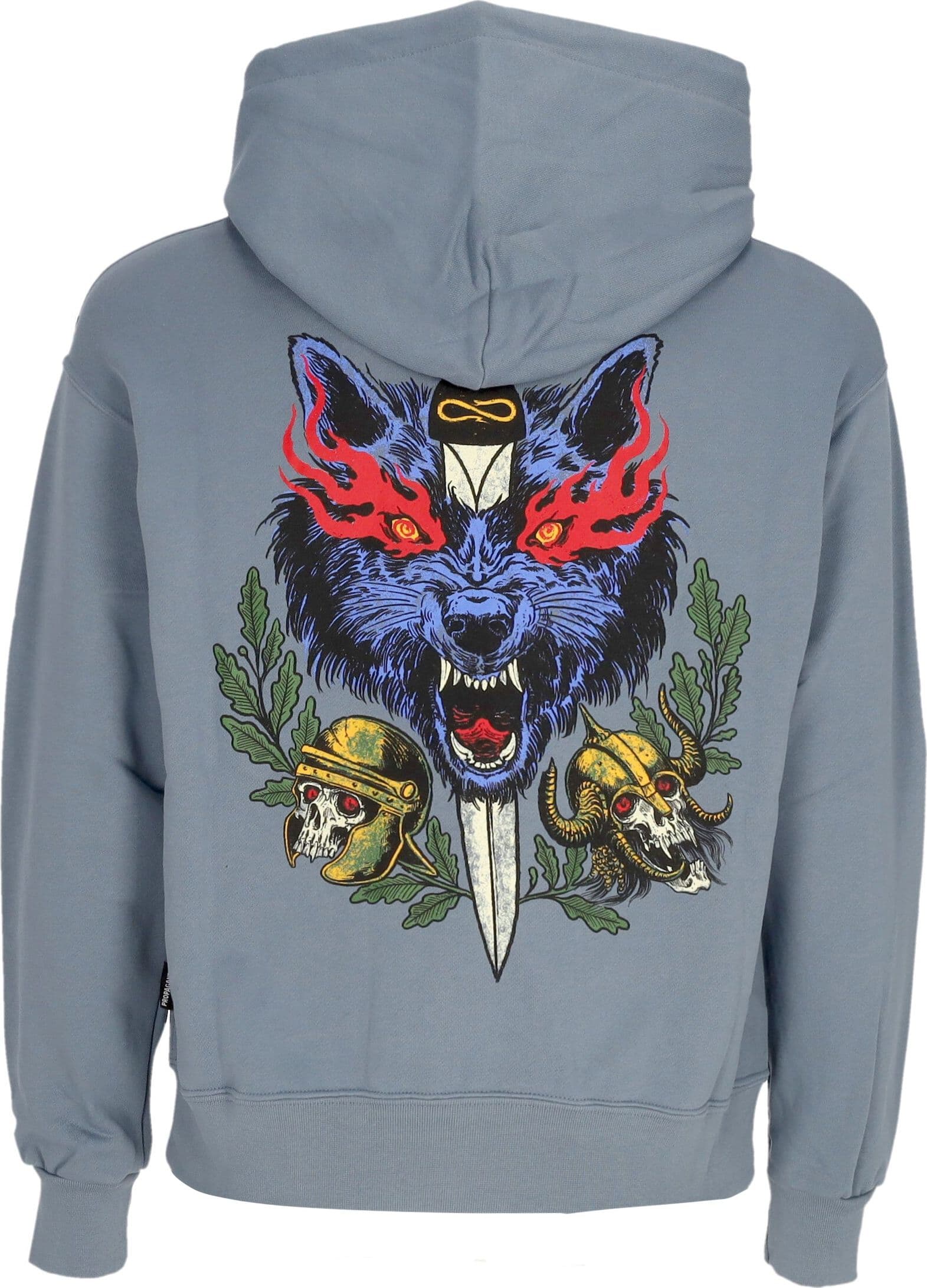 PROPAGANDA Felpa Cappuccio Uomo Werewolf Hoodie Storm