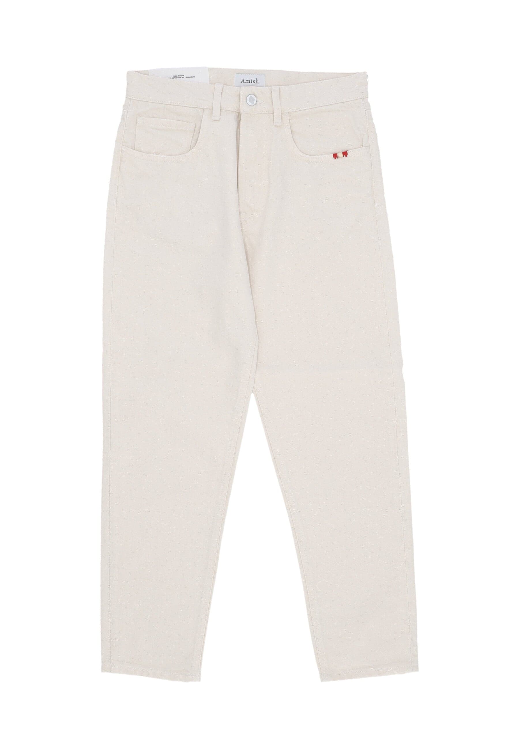 AMISH Jeans Uomo Jeremiah White - 5