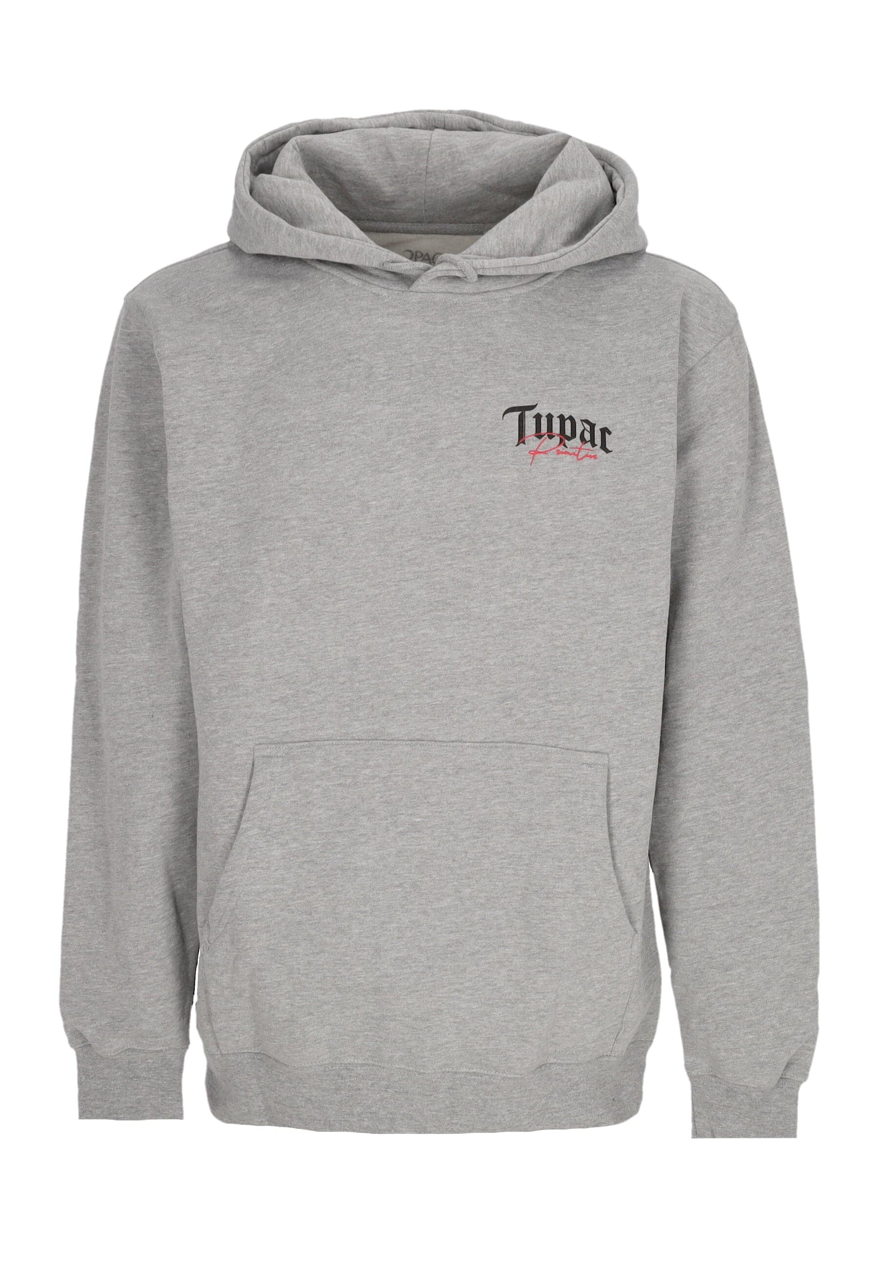 PRIMITIVE Felpa Cappuccio Uomo Royalty Hoodie X Tupac Heather Grey - 3