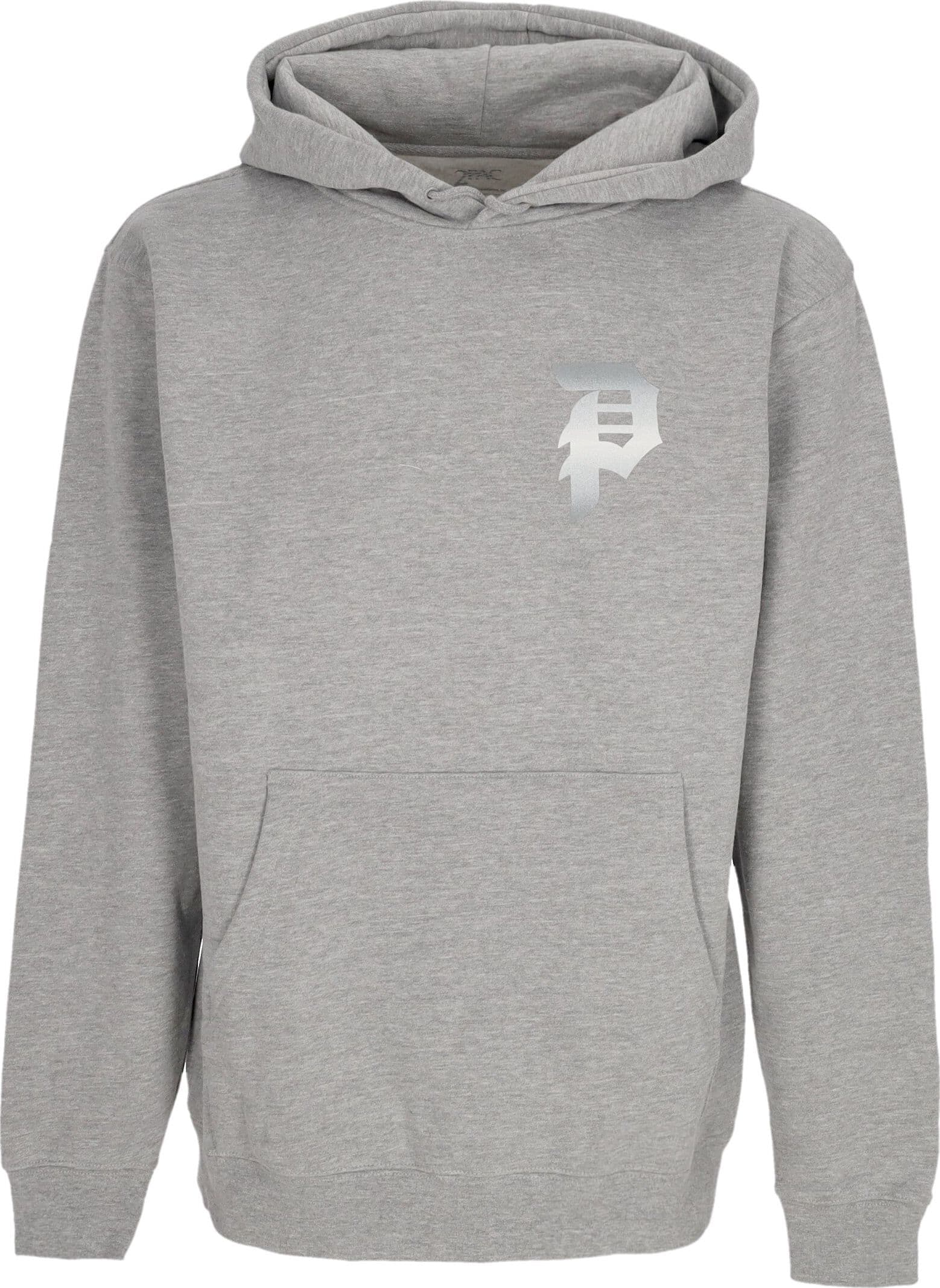 PRIMITIVE Felpa Cappuccio Uomo Brilliance Hoodie X Tupac Heather Grey - 3