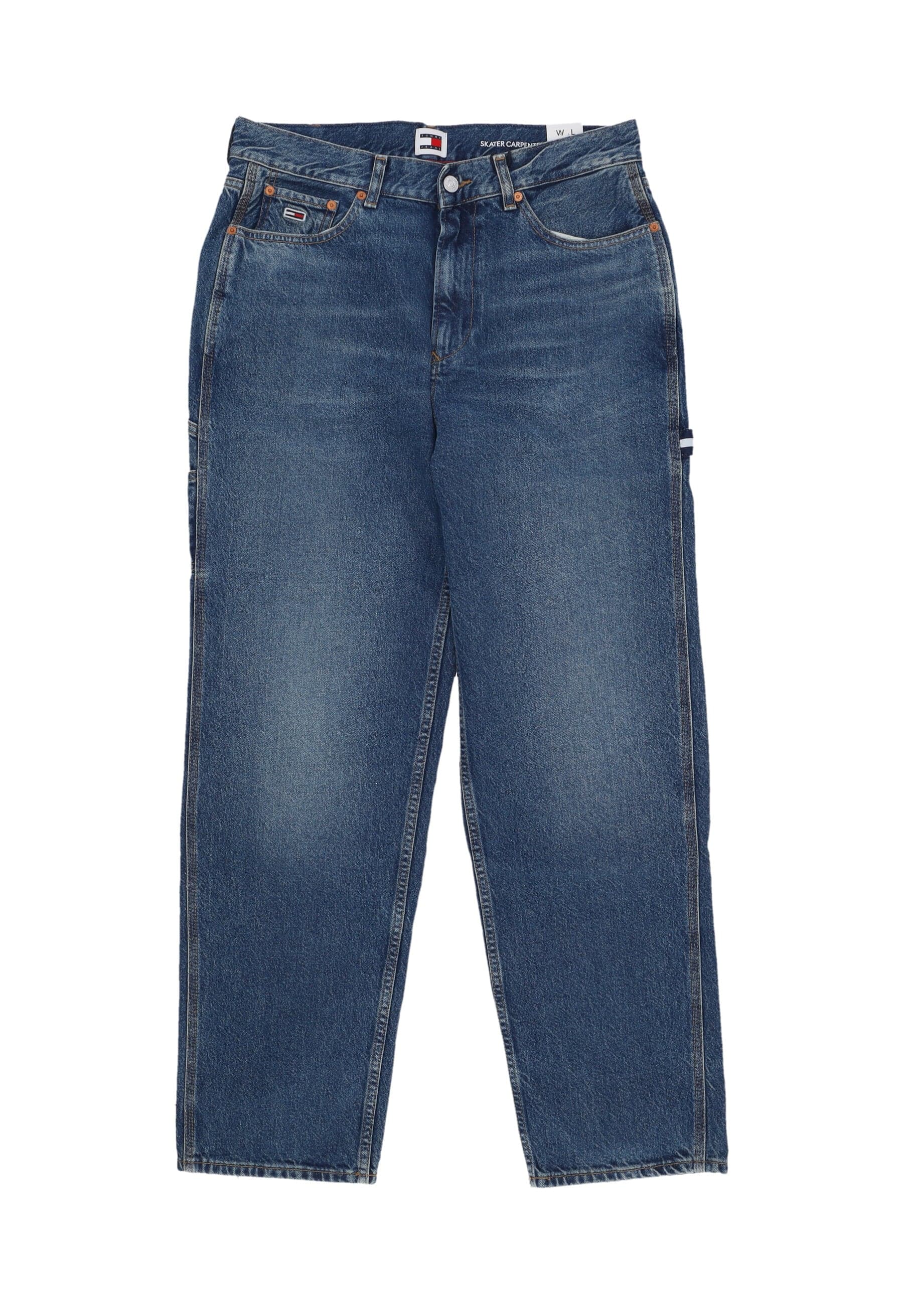 Tommy Hilfiger Jeans Uomo Skater Carpenter Pant Denim Dark - 3