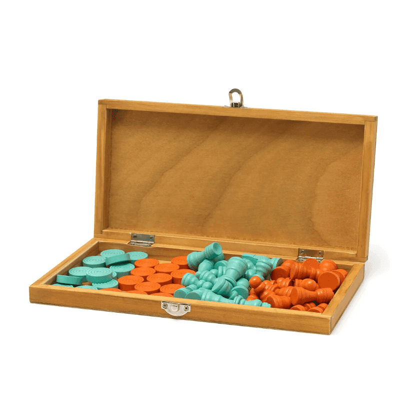Legami - Gioco Scacchi e Dama la scacchiera 2-in-1 - Vintage Memories (CD0001) - 4