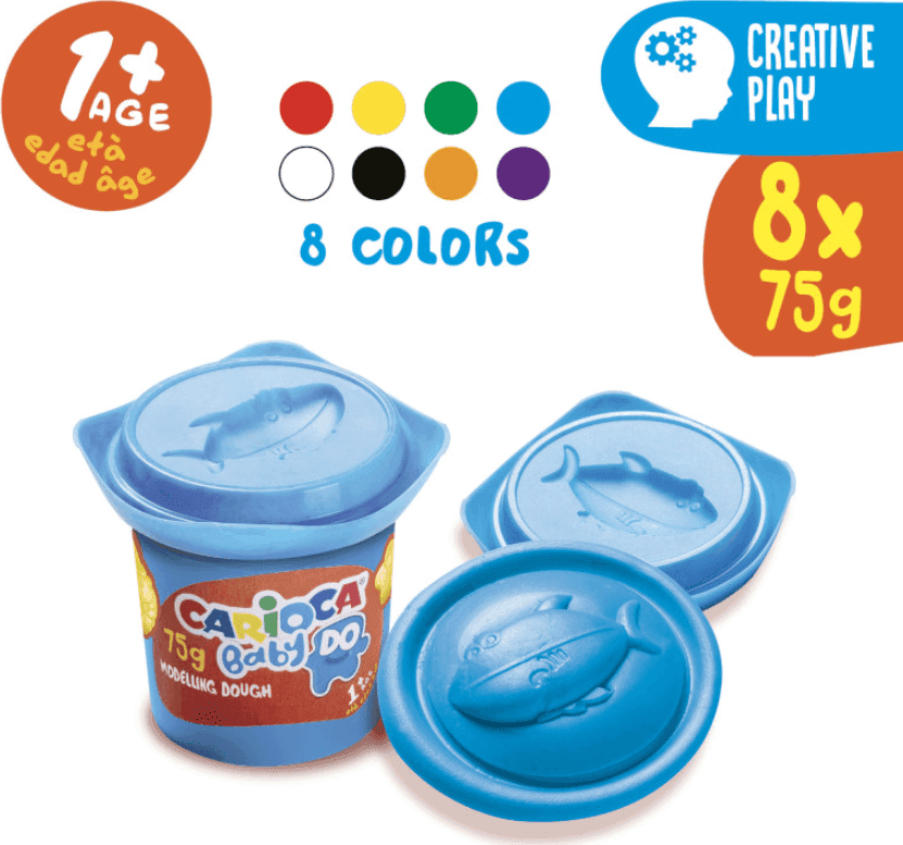 Carioca Baby Do -  Pasta da Modellare Baby Do - 8 Pz - 2
