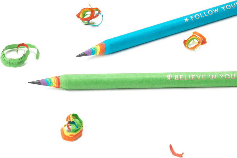 Legami - Set di 6 Matite HB in Carta Riciclata Multicolore (RPS0001) - 3