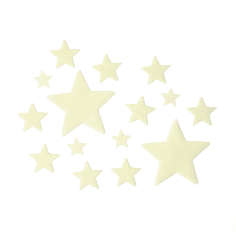 Legami - Set di Stelle Fosforescenti Adesive (GLW0001) - 2