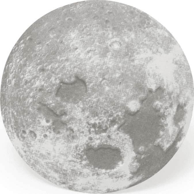 Legami - Luna Fosforescente Adesiva - Super Moon (GLW0002) - 3
