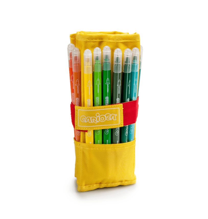 Carioca - Pennarelli Birello Doppia Punta Roller Set da 24 pz (42850) - 3