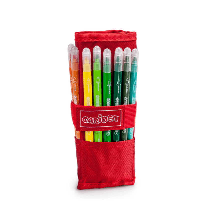 Carioca - Pennarelli Birello Doppia Punta Roller Set da 24 pz (42850) - 4