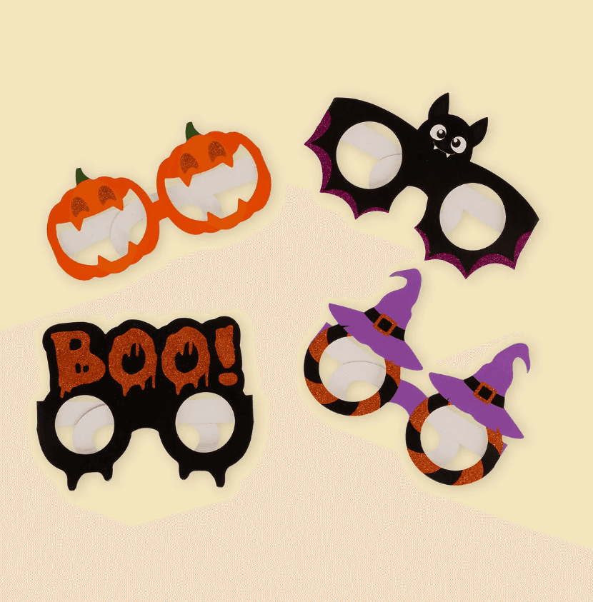 Legami - 8 Occhiali Di Carta Di Halloween  Party Eyeglasses (HPE0003) - 2