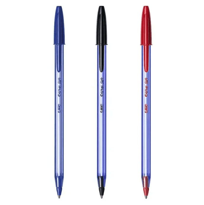 Bic - Penna a Sfera Cristal Soft Punta Media da 1.2 mm Conf. 50 pz Blu - 3
