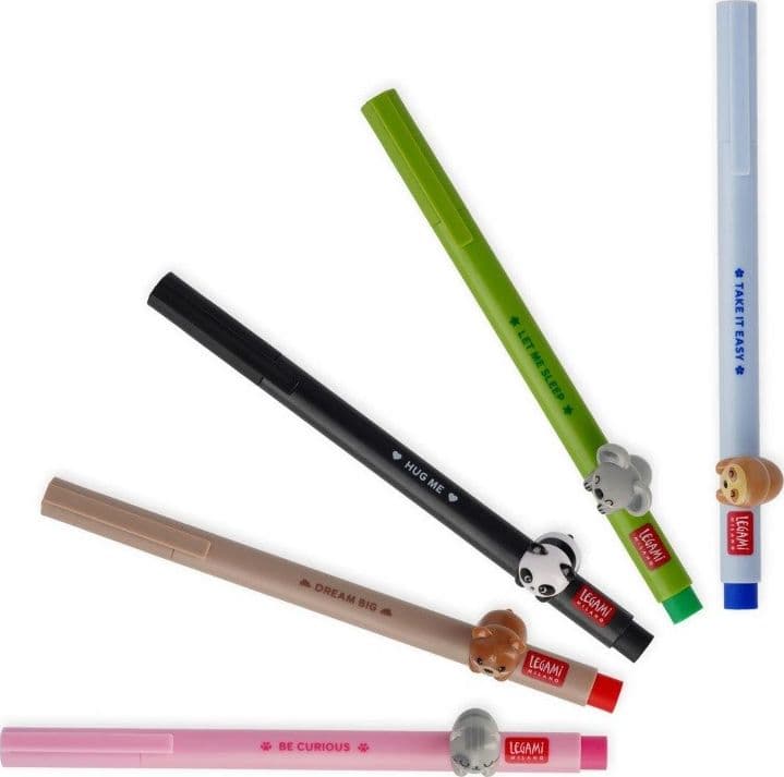 Legami - Penna Gel con Panda decorativo della famiglia Lovely Friends (CPP0001) - 4