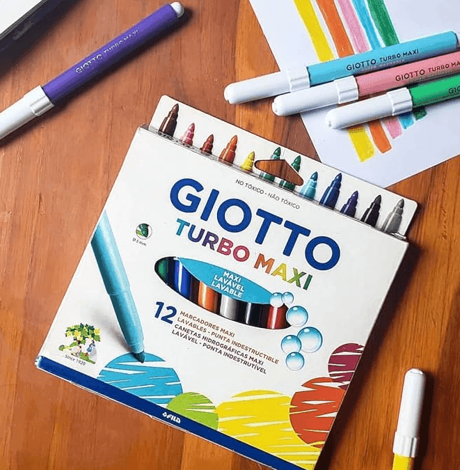 Giotto - Pennarelli turbo Maxi, conf 12 (F454000) - 3