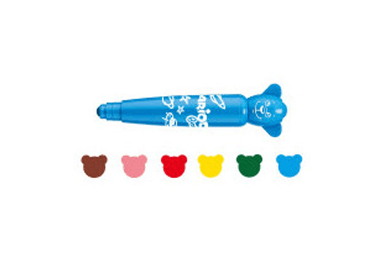 Carioca baby - Pennarelli Teddy Markers Baby - 6 Pz. - 3