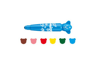 Carioca baby - Pennarelli Teddy Markers Baby - 6 Pz. - 3