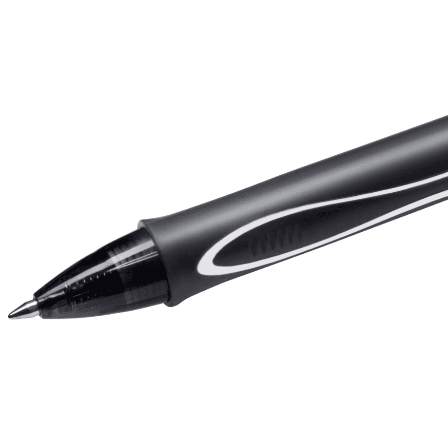 Bic - Penna gel a scatto Bic Gelocity Quick Dry nero - tratto 0,30 mm (conf. 12) - 3