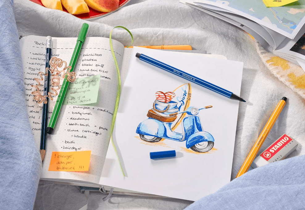 Stabilo - pennarelli Pen 68 rollerset ARTY da 25 colori ass. (6825-071-20) - 4