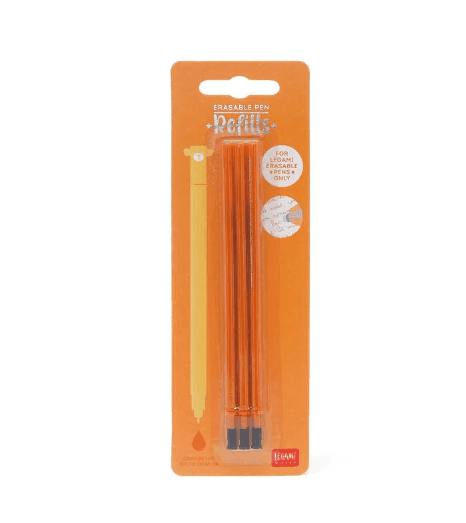 Legami, Refill per Penna Gel Cancellabile arancione - 2