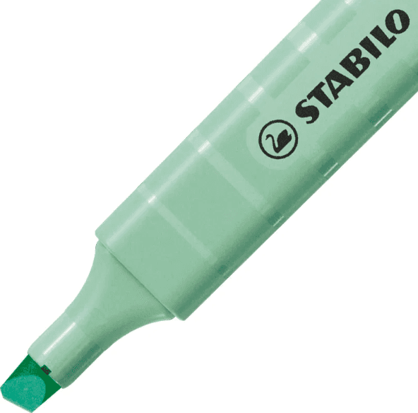 Stabilo - Evidenziatore tascabile swing cool Pastel Evidenziatore singolo - verde menta (275/116-8) - 2