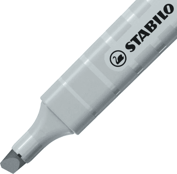 Stabilo - Evidenziatore tascabile swing cool Pastel Evidenziatore singolo - grigio polvere (275/194-8) - 3